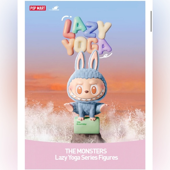 The Monsters Lazy Yoga Figure - Picture 2 of 4